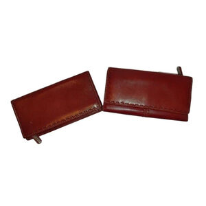 Fossil Leather Wallets x2